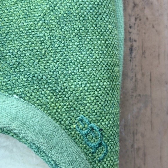 UGG Lactae Hevea - Vegan rubber sole collab Cozy Green Slippers - Picture 3 of 5